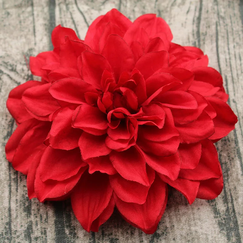 10PCS/lot Big Artificial Dahlia Peony Flower Head 14/15CM Dia Silk Flower Wedding Flowers Wall Floral Party Home Decorative - Buy online at  Vibe In Cart.
