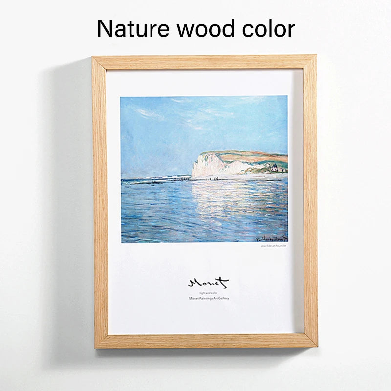 Nature Wooden Photo Picture Frame 20X30 25X30 26.5X38cm Black White Color Frame for Pictures Wall Poster Frame - Buy online at  Vibe In Cart.