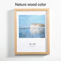 Nature Wooden Photo Picture Frame 20X30 25X30 26.5X38cm Black White Color Frame for Pictures Wall Poster Frame - Buy online at  Vibe In Cart.