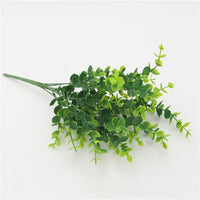Artificial Plastic Fern Grass Plants for Home and Wedding Decor, Green