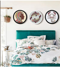 Round Wooden Picture Frames Creative Gift DIY Wall Hanging Wood Picture Holder Wall Mounted Photo Frame Round Home Decoration - Buy online at  Vibe In Cart.