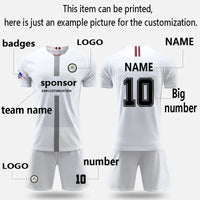 Survetement Footbal Children Men Football Jerseys Boys Soccer Clothes Sets Team Football Jerseys Sets with socks Shin guards - Buy online at  Vibe In Cart.