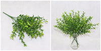 YO CHO Artificial Plastic Plants for Home Garden Decoration Fern Grass Wedding Wall Outdoor Decor Green Leaf Artificial Flowers - Buy online at  Vibe In Cart.