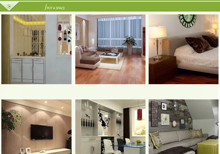 Artificial Plastic Fern Grass Plants for Home and Wedding Decor, Green