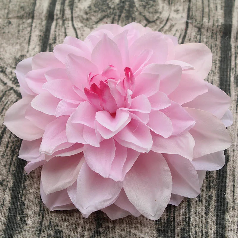 10PCS/lot Big Artificial Dahlia Peony Flower Head 14/15CM Dia Silk Flower Wedding Flowers Wall Floral Party Home Decorative - Buy online at  Vibe In Cart.