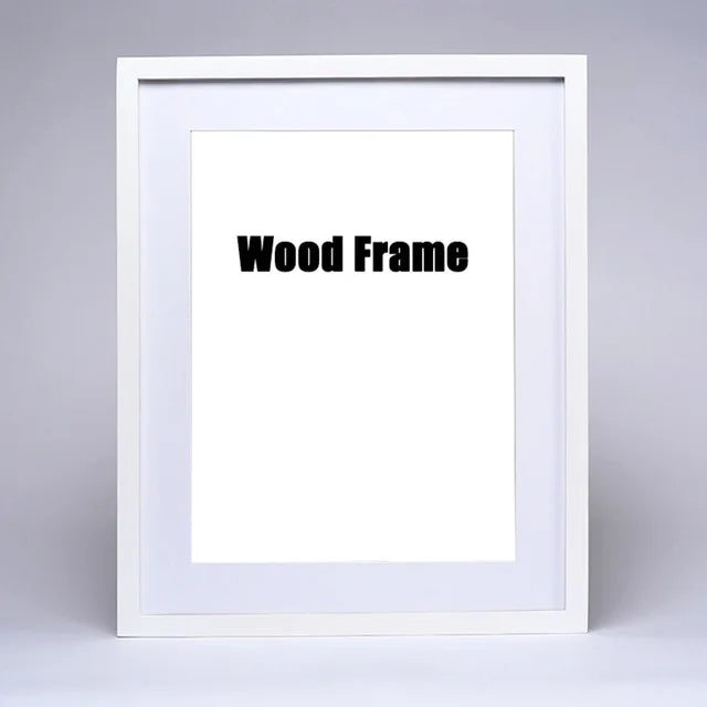 Nature Wooden Photo Picture Frame 20X30 25X30 26.5X38cm Black White Color Frame for Pictures Wall Poster Frame - Buy online at  Vibe In Cart.