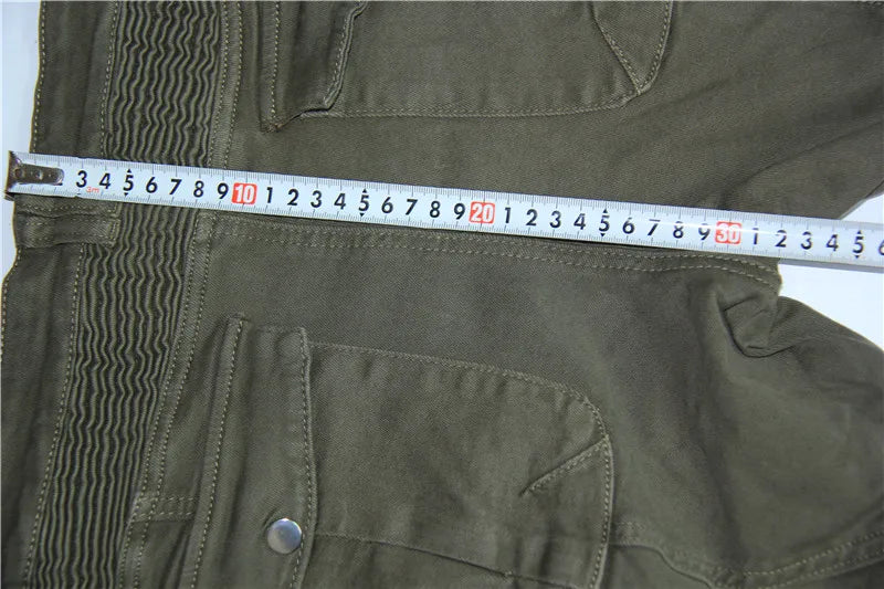 Men's Protective Nylon and Cotton Motorcycle Riding Pants