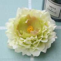 15PCS/lot Large Artificial Happy Peony Flower Head 13CM  Silk Blooming peony Wedding Flowers Wall Floral Party Home Decorative - Buy online at  Vibe In Cart.