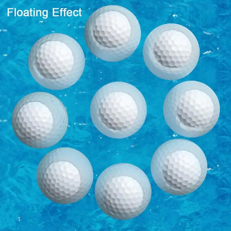 White Floating Golf Practice Balls, 1 Piece, 42.7 mm Diameter
