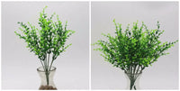 YO CHO Artificial Plastic Plants for Home Garden Decoration Fern Grass Wedding Wall Outdoor Decor Green Leaf Artificial Flowers - Buy online at  Vibe In Cart.