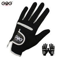 1 Pcs Men's Golf Glove Left Hand Right Hand Micro Soft Fiber Breathable Golf Gloves Men Color Black Brand GOG - Buy online at  Vibe In Cart.