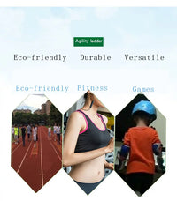 Sports Agility Ladder Football Adjustable Nylon Strap Jumping Ladder Speed  Fitness Body Coordination Warm-Up Training Tool - Buy online at  Vibe In Cart.