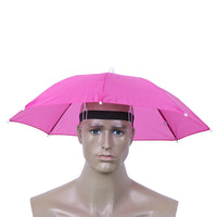 Portable Head Umbrella Hat Fishing Caps Anti-Rain Fishing Anti-Sun Umbrella Hat Adults Children Unisex Outdoor Pesca Sports Cap - Buy online at  Vibe In Cart.