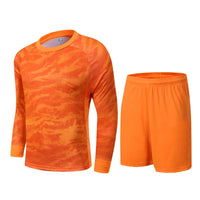 Adult Polyester Goalkeeper Uniform Set with Sponge Protection