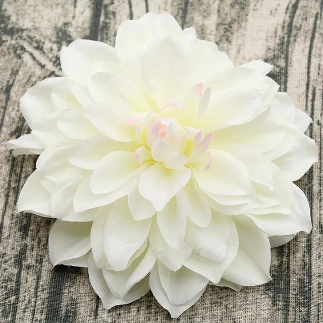 10PCS/lot Big Artificial Dahlia Peony Flower Head 14/15CM Dia Silk Flower Wedding Flowers Wall Floral Party Home Decorative - Buy online at  Vibe In Cart.