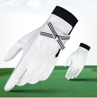 PGM Golf Gloves Women Sheepskin Breathable Palm Ladies Genuine Leather Sport Gloves Anti-Slip Training Mittens Elegant 1 Pair - Buy online at  Vibe In Cart.
