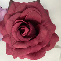 11cm Large Rose Head Imitation Flower Home Garden Potted Wedding Artificial Flower Wall Background Decorative Cloth Flower - Buy online at  Vibe In Cart.