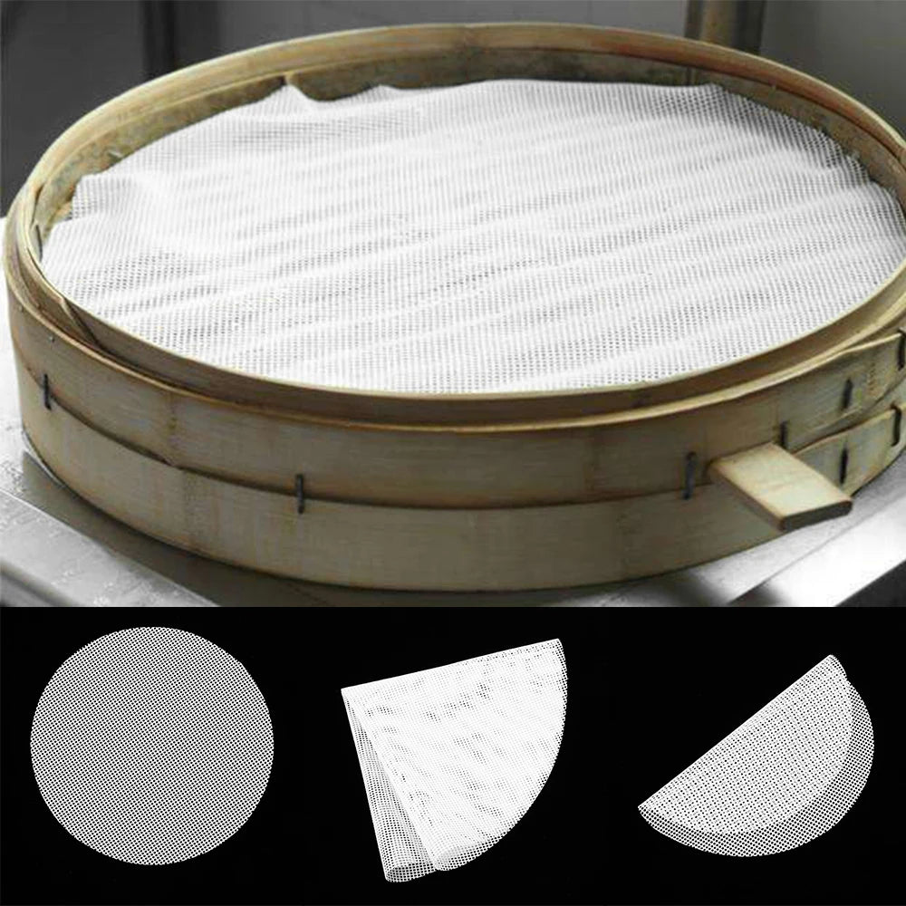 1Pc Non-Stick Steamer Mat Dim Sum Tool Food Grade Silicone Kitchen Under Steamers Mat Cooking Accessories Eco-friendly Cookware - Buy online at  Vibe In Cart.