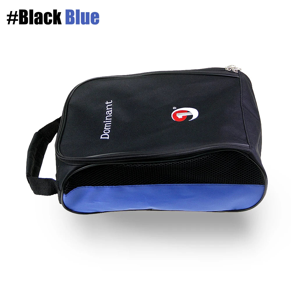 Nylon Zippered Golf Shoe Bag with Ventilation for Travel
