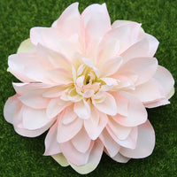 Artificial Silk Dahlia Peony Flower Heads, 10 Pack, 14-15 cm in Assorted Colors