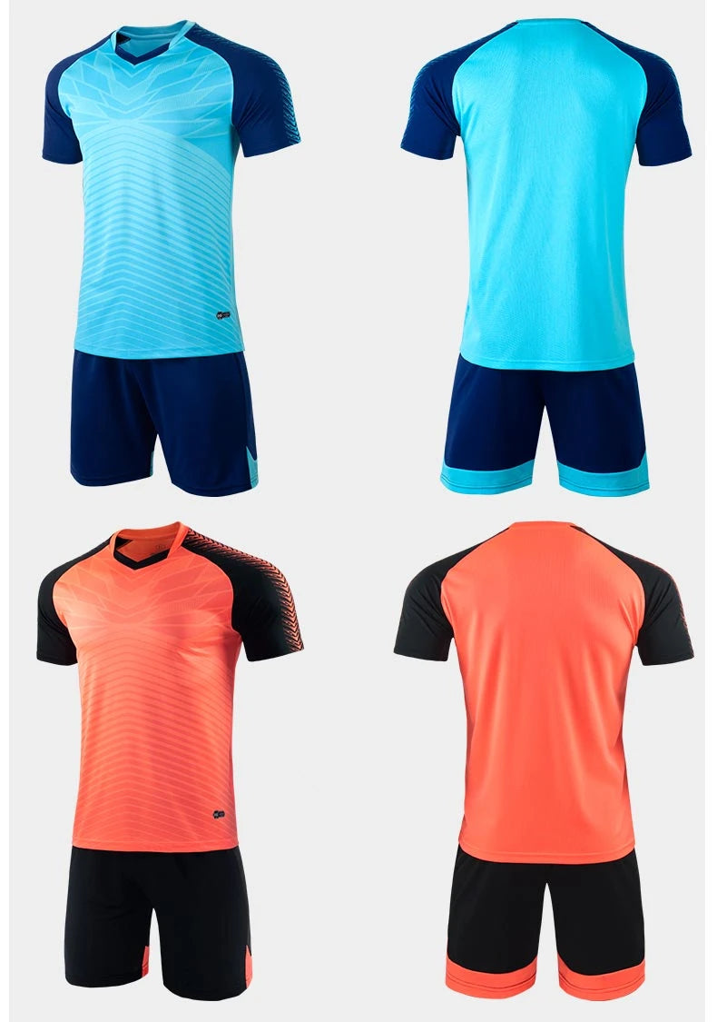 Men Kids Soccer Sets Short Sleeve Volleyball Uniforms Football Jerseys Team Training Shirts Sports Kit Clothing Suit Breathable - Buy online at  Vibe In Cart.