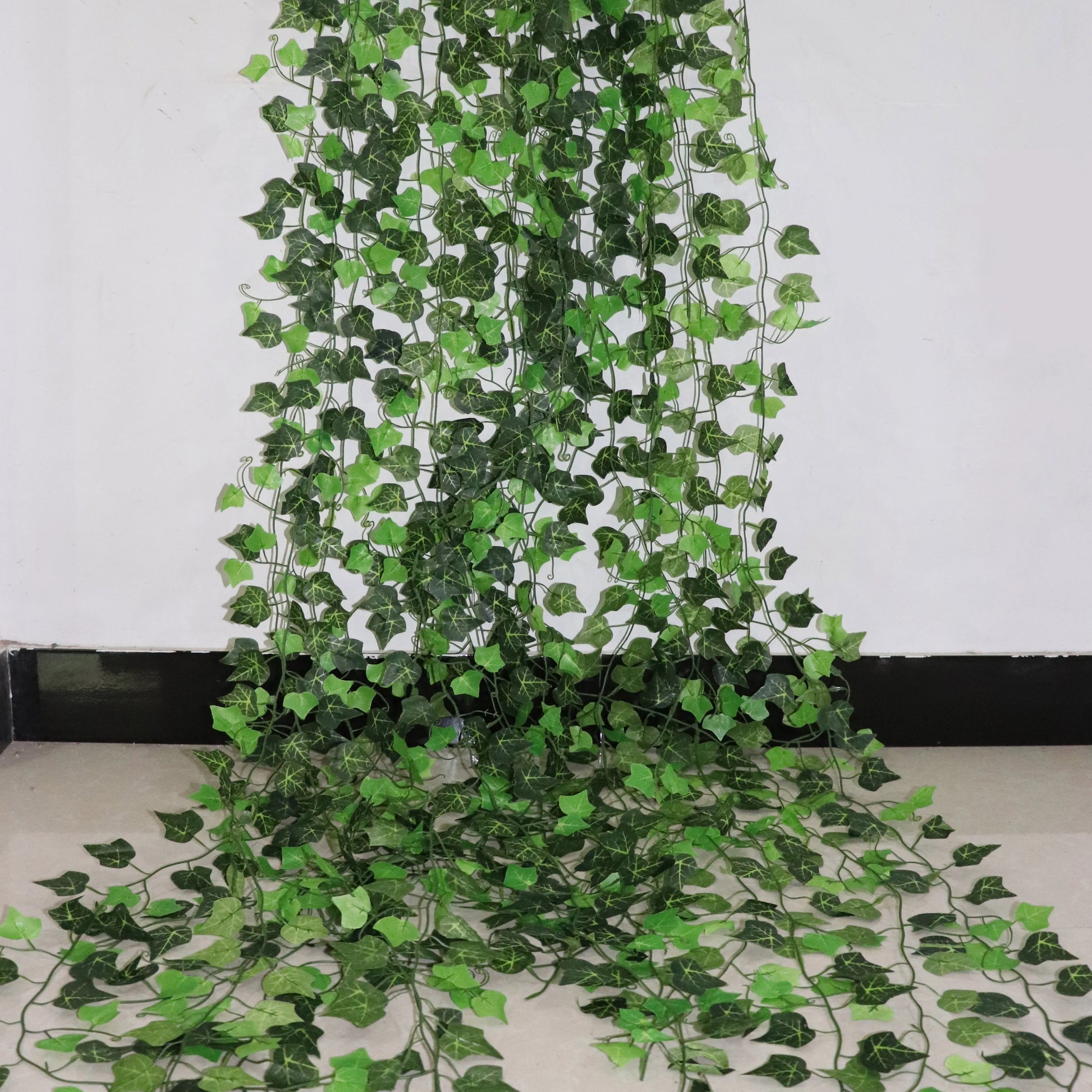 100pcs Leaf 1 piece 2.4M Home Decor Artificial Ivy Leaf Garland Plants Vine Fake Foliage Flowers Creeper Green Ivy Wreath - Buy online at  Vibe In Cart.