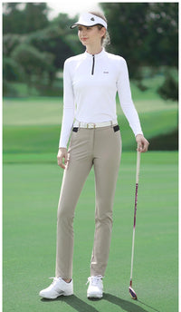 PGM Autumn Winter Ladies Golf Pants Women High Elasticity Sport Trousers Slim Fit Tennis Pants Warm Windproof Clothing KUZ093 - Buy online at  Vibe In Cart.