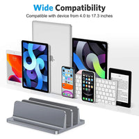 Portable Adjustable Vertical Aluminum Alloy Laptop Stand