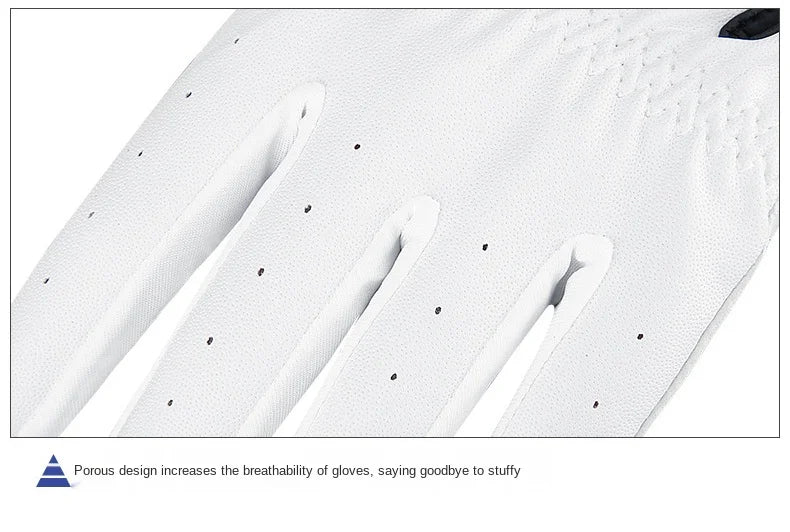 PGM Golf Gloves Women Sheepskin Breathable Palm Ladies Genuine Leather Sport Gloves Anti-Slip Training Mittens Elegant 1 Pair - Buy online at  Vibe In Cart.