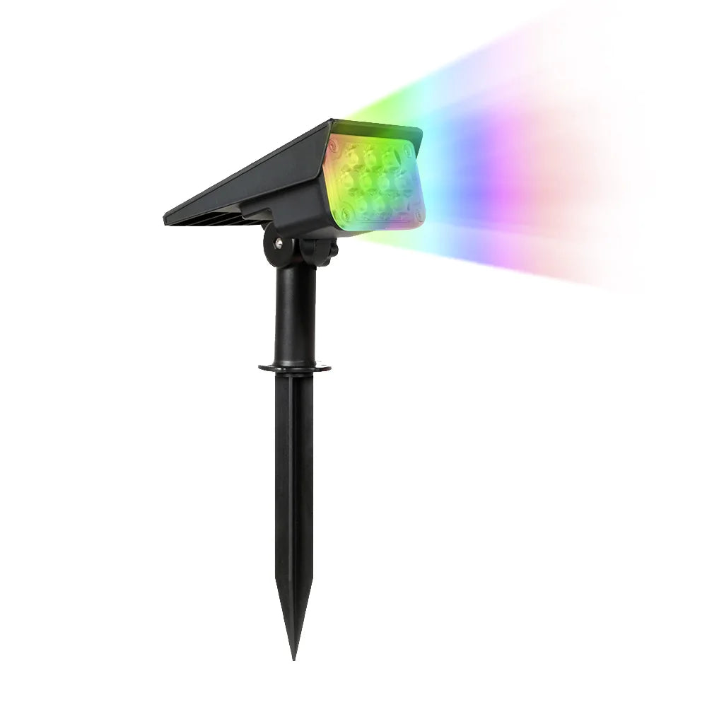 Adjustable Temperature Solar Garden Spotlight LED IP65