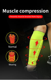 (XS-XL)Kids Children Teen Football Shin Guard Anti-collision Compression Gym Leg warmers Soccer Calf Sleeves Socks Protection - Buy online at  Vibe In Cart.
