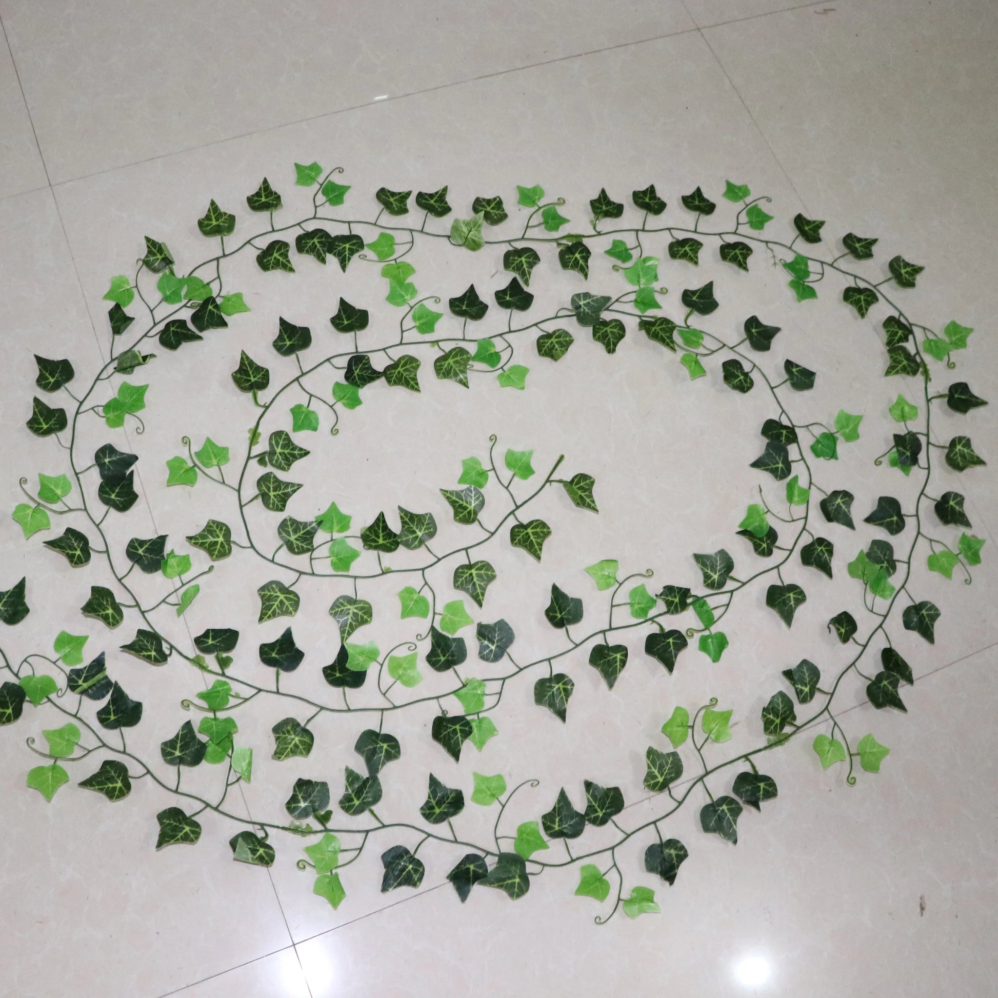 100pcs Leaf 1 piece 2.4M Home Decor Artificial Ivy Leaf Garland Plants Vine Fake Foliage Flowers Creeper Green Ivy Wreath - Buy online at  Vibe In Cart.