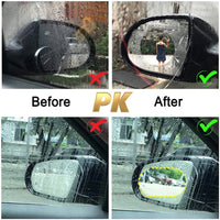 2 Pcs Car Rainproof Film Car Car Rearview Mirror protective Rain proof Anti fog Waterproof Film Membrane Car Sticker Accessories - Buy online at  Vibe In Cart.