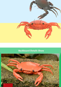 Smart Intelligent RC Robot crab Toy With eye flash light simulation sound crab Model Toy high simulation crab design classic toy