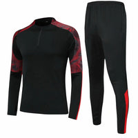 Unisex Polyester Long Sleeve Sports Tracksuit for Soccer and Fitness