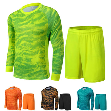22-23 Adult Goalkeeper Uniform Soccer Jersey Set Professional Goalie Football Uniform Sponge Protection Shirt Pants Shorts Men - Buy online at  Vibe In Cart.