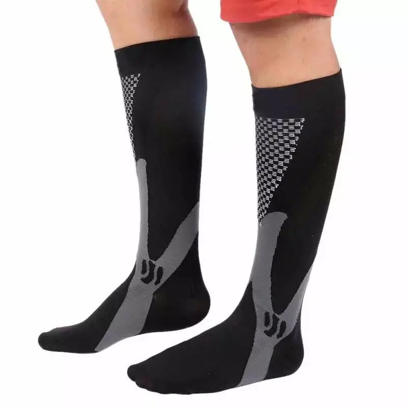 Running Men Women Compression Socks For Football Anti Fatigue Pain Relief 20-30 Mmhg Black Compression Socks Fit For Sport Socks - Buy online at  Vibe In Cart.