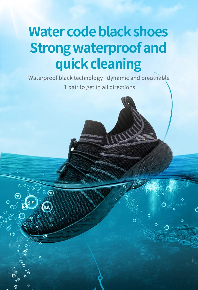 ONEMIX Waterproof Running Shoes for Men Breathable Light Women Training Walking Sneakers Outdoor Trekking Slip-on Sports Shoes - Buy online at  Vibe In Cart.