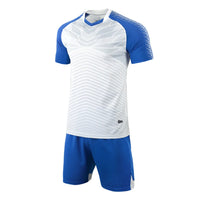 Boys' Breathable Short Sleeve Polyester Soccer Jersey Set