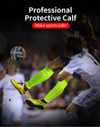 (XS-XL)Kids Children Teen Football Shin Guard Anti-collision Compression Gym Leg warmers Soccer Calf Sleeves Socks Protection - Buy online at  Vibe In Cart.