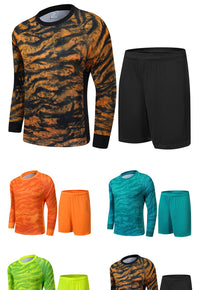 22-23 Adult Goalkeeper Uniform Soccer Jersey Set Professional Goalie Football Uniform Sponge Protection Shirt Pants Shorts Men - Buy online at  Vibe In Cart.