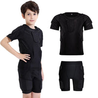 Rugby Padded Kids Soccer Goalkeeper Jerseys Football Shirts Sponge Children's Goal Keeper Training Sportswear Protective Clothes - Buy online at  Vibe In Cart.