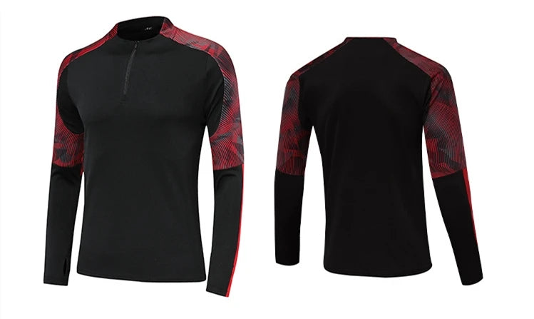 HQ Men Children Gym Suit Soccer Football Jerseys Sport Running Training Fitness Tracksuit Sportswear Long Sleeve Hoodie Sweater - Buy online at  Vibe In Cart.