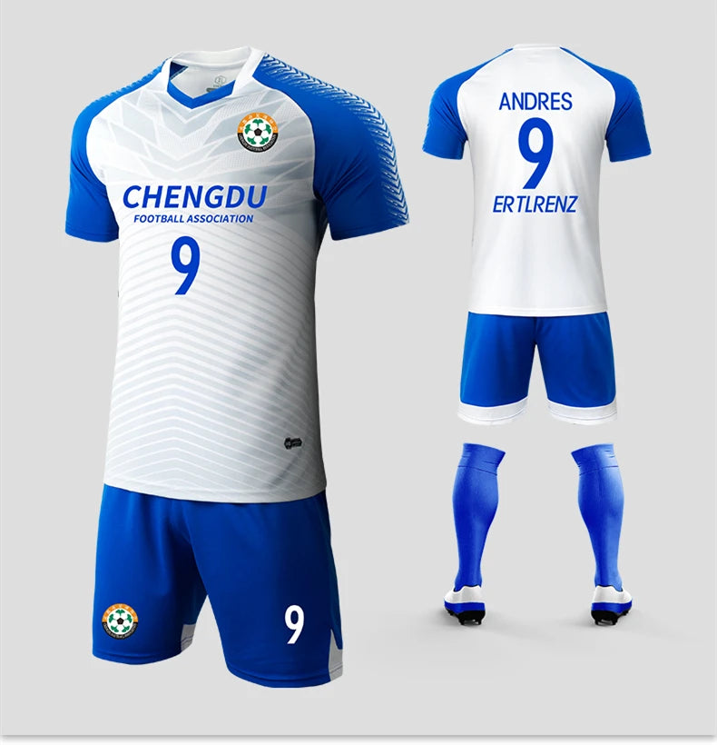 Men Kids Soccer Sets Short Sleeve Volleyball Uniforms Football Jerseys Team Training Shirts Sports Kit Clothing Suit Breathable - Buy online at  Vibe In Cart.