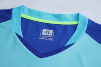 Men's and Boys' Polyester Football Jersey Set with Socks and Shin Guards