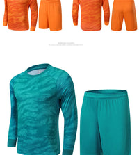 22-23 Adult Goalkeeper Uniform Soccer Jersey Set Professional Goalie Football Uniform Sponge Protection Shirt Pants Shorts Men - Buy online at  Vibe In Cart.