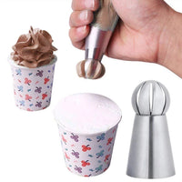 Russian Piping Nozzle 3 Styles Sphere Ball Icing Confectioners Pastry Tips Sugarcraft Cupcake Decorator Kitchen Bakeware Tools - Buy online at  Vibe In Cart.