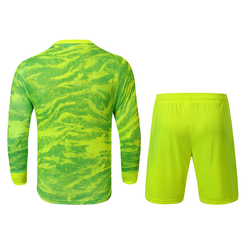 22-23 Adult Goalkeeper Uniform Soccer Jersey Set Professional Goalie Football Uniform Sponge Protection Shirt Pants Shorts Men - Buy online at  Vibe In Cart.