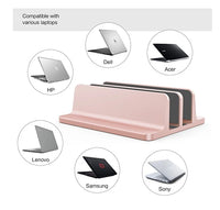 Portable Adjustable Vertical Aluminum Alloy Laptop Stand
