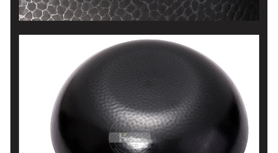 Konco Pure Iron wok cast iron pan Non-coated Pot General use for Gas and Induction Cooker 32cm Chinese Wok Cookware Pan - Buy online at  Vibe In Cart.